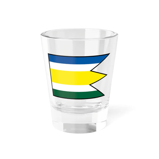 Hradiste Partizanske Flag (Slovakia) Shot Glass 1.5oz 1.5oz - Go Mug Yourself