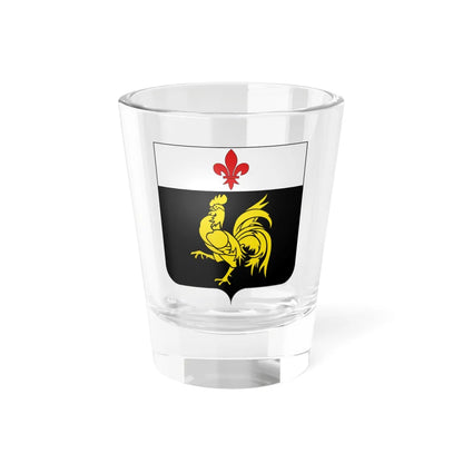 Héraldique Ville BE Charleroi 1995 (Belgium) (Coat of Arms) Shot Glass 1.5oz 1.5oz - Go Mug Yourself