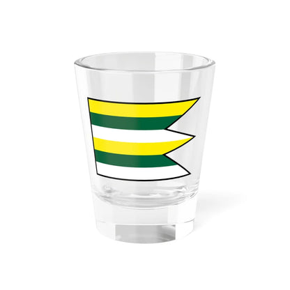 Hran Trebisov Flag (Slovakia) Shot Glass 1.5oz 1.5oz - Go Mug Yourself