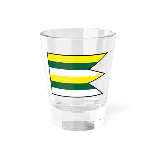 Hran Trebisov Flag (Slovakia) Shot Glass 1.5oz 1.5oz - Go Mug Yourself
