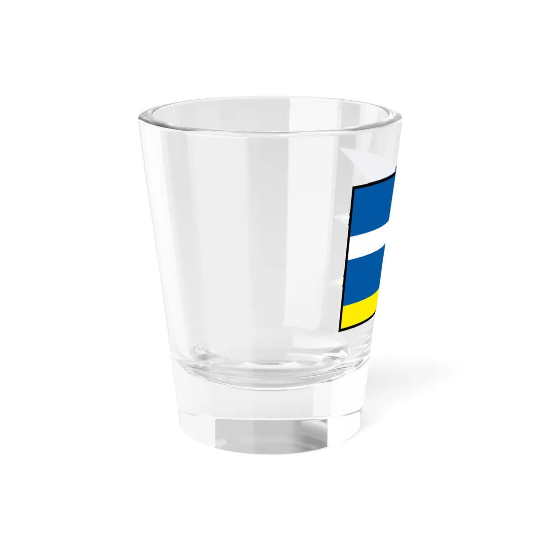 Hriadky Trebisov Flag (Slovakia) Shot Glass 1.5oz - Go Mug Yourself