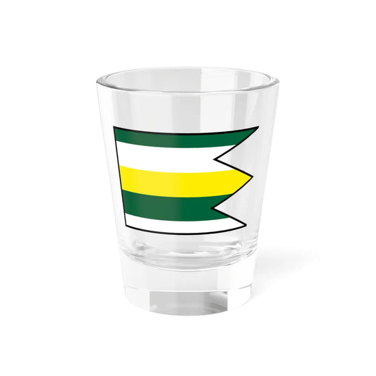 Hricovske Podhradie Zilina Flag (Slovakia) Shot Glass 1.5oz 1.5oz - Go Mug Yourself