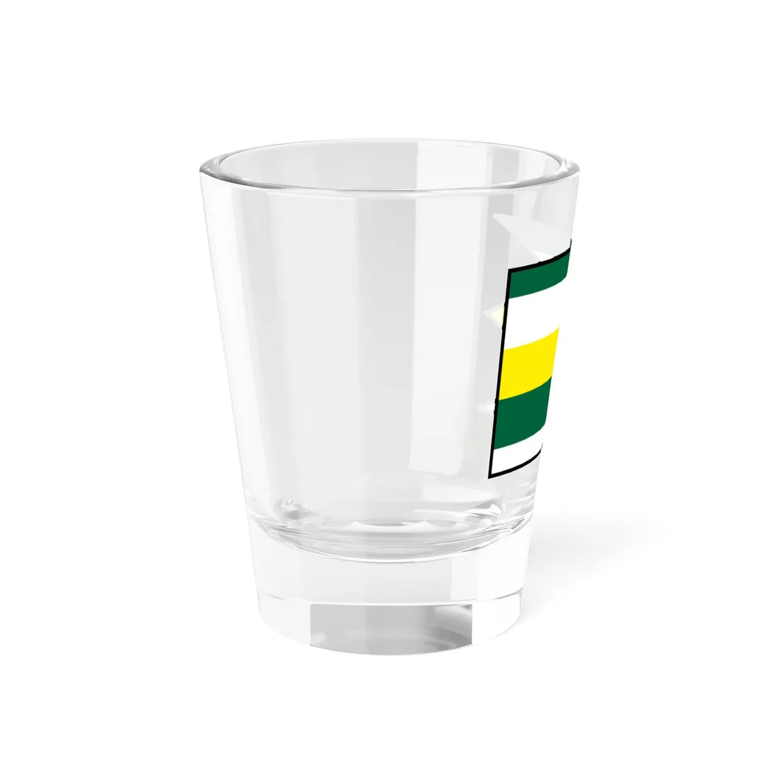 Hricovske Podhradie Zilina Flag (Slovakia) Shot Glass 1.5oz - Go Mug Yourself