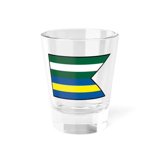 Hrinova Detva Flag (Slovakia) Shot Glass 1.5oz 1.5oz - Go Mug Yourself