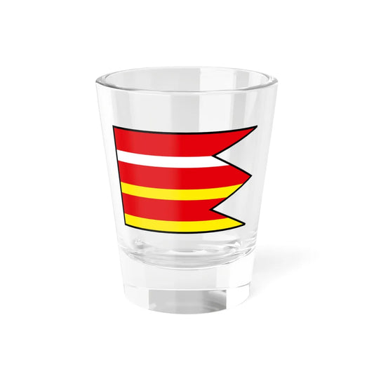 Hrkovce Levice Flag (Slovakia) Shot Glass 1.5oz 1.5oz - Go Mug Yourself