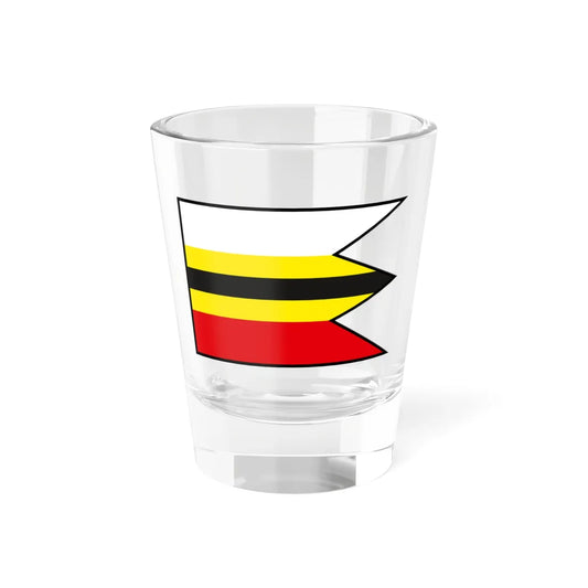Hromos Stara Lubovna Flag (Slovakia) Shot Glass 1.5oz 1.5oz - Go Mug Yourself