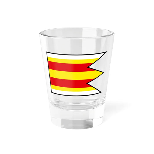 Hronska Dubrava Ziar Nad Hronom Flag (Slovakia) Shot Glass 1.5oz 1.5oz - Go Mug Yourself