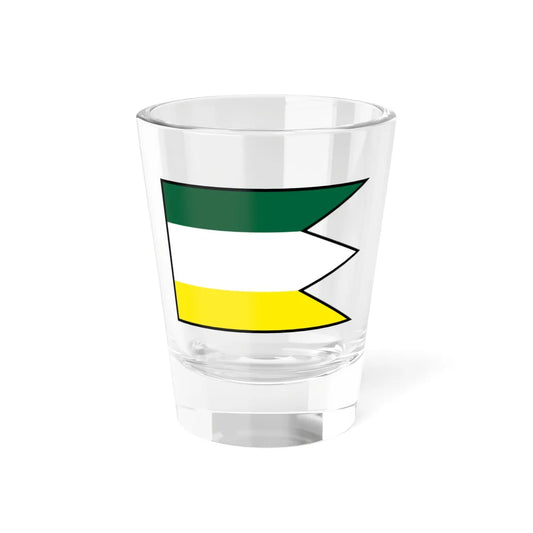 Hrusov Roznava Flag (Slovakia) Shot Glass 1.5oz 1.5oz - Go Mug Yourself