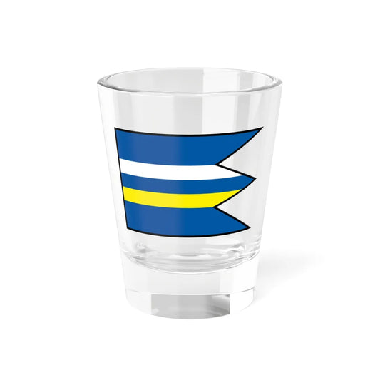 Hrusovany Topolcany Flag (Slovakia) Shot Glass 1.5oz 1.5oz - Go Mug Yourself