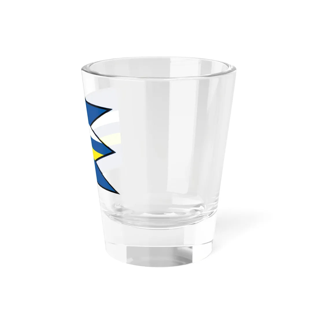 Hrusovany Topolcany Flag (Slovakia) Shot Glass 1.5oz - Go Mug Yourself