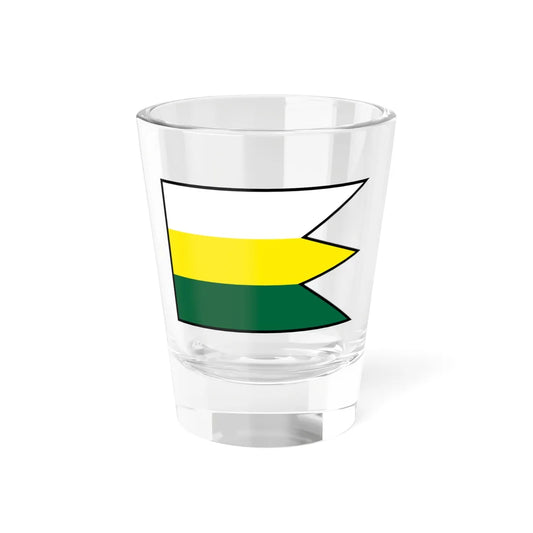 Hrustin Namestovo Flag (Slovakia) Shot Glass 1.5oz 1.5oz - Go Mug Yourself