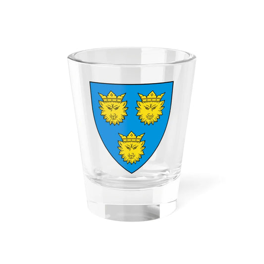 HRV Dalmatia COA (Croatia) (Coat of Arms) Shot Glass 1.5oz 1.5oz - Go Mug Yourself