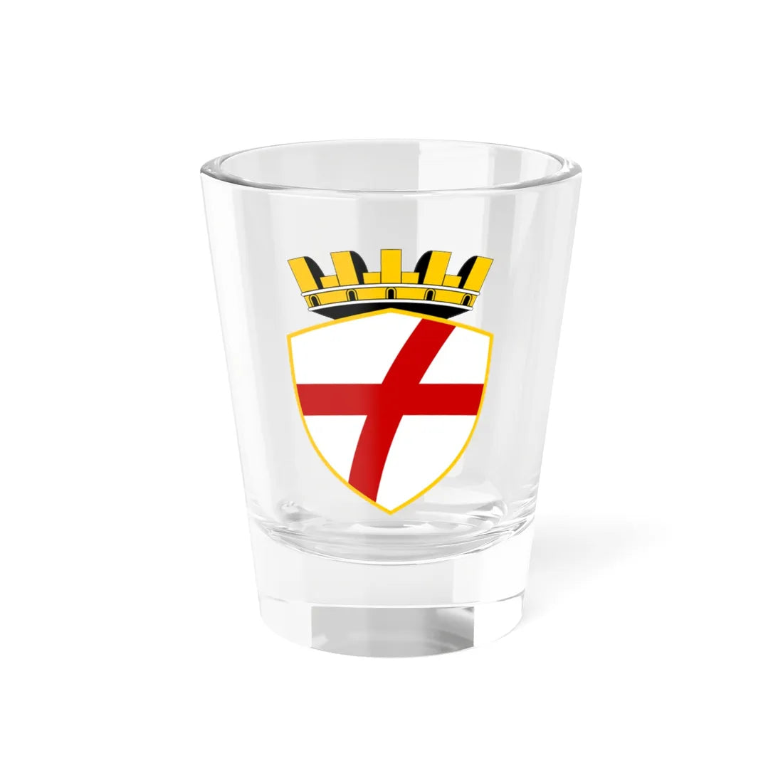 HRV Rovinj COA (Croatia) (Coat of Arms) Shot Glass 1.5oz 1.5oz - Go Mug Yourself