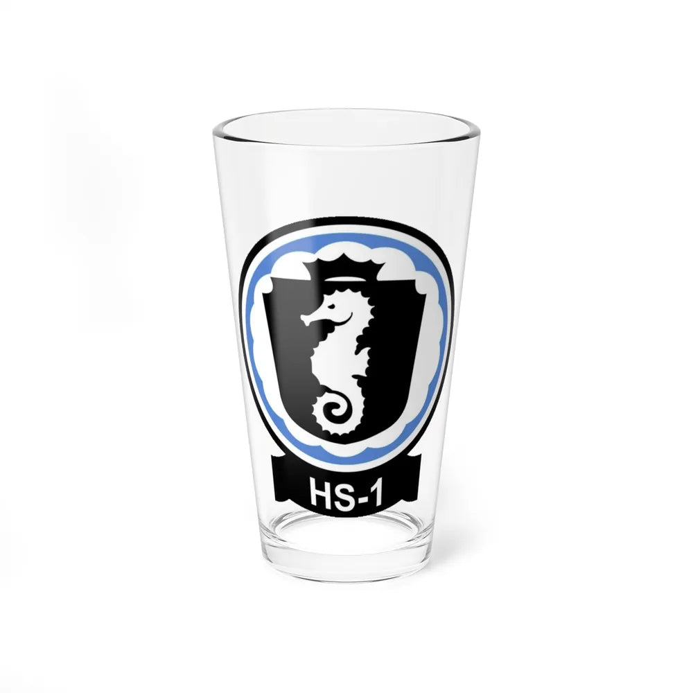 HS 1 Helicopter Anti Submarine Squadron 1 (U.S. Navy) Pint Glass 16oz-16oz-Go Mug Yourself