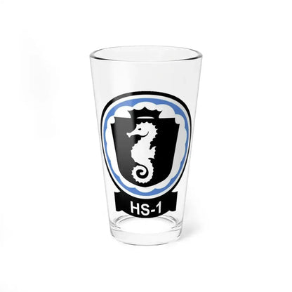 HS 1 Helicopter Anti Submarine Squadron 1 (U.S. Navy) Pint Glass 16oz 16oz - Go Mug Yourself