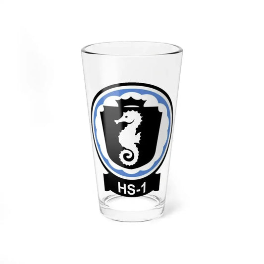 HS 1 Helicopter Anti Submarine Squadron 1 (U.S. Navy) Pint Glass 16oz 16oz - Go Mug Yourself