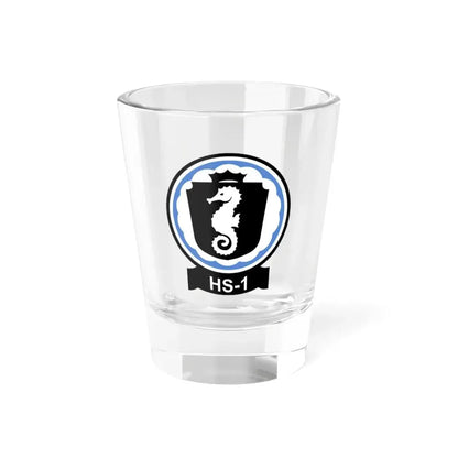 HS 1 Helicopter Anti Submarine Squadron 1 (U.S. Navy) Shot Glass 1.5oz 1.5oz - Go Mug Yourself