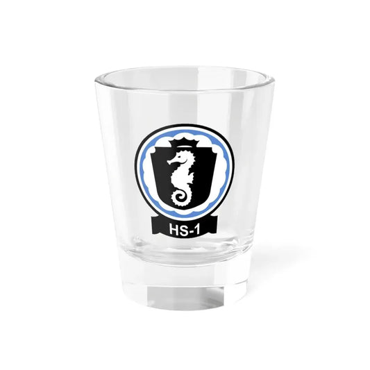 HS 1 Helicopter Anti Submarine Squadron 1 (U.S. Navy) Shot Glass 1.5oz 1.5oz - Go Mug Yourself