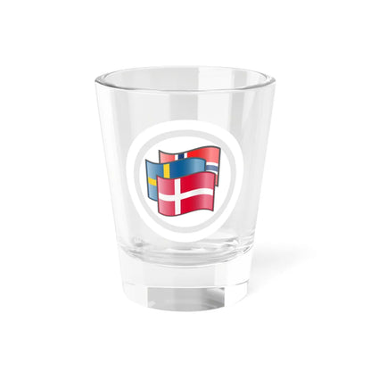 HS Skand (Denmark) Shot Glass 1.5oz 1.5oz - Go Mug Yourself