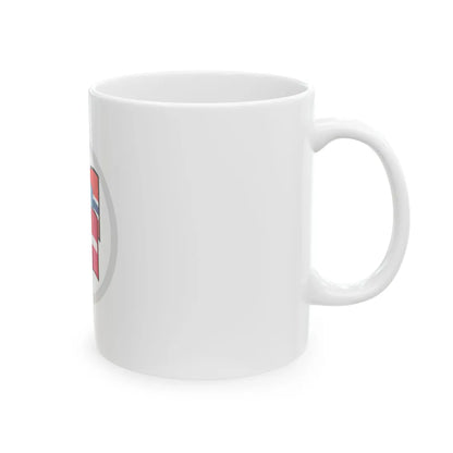 HS Skand (Denmark) White Coffee Mug - Go Mug Yourself