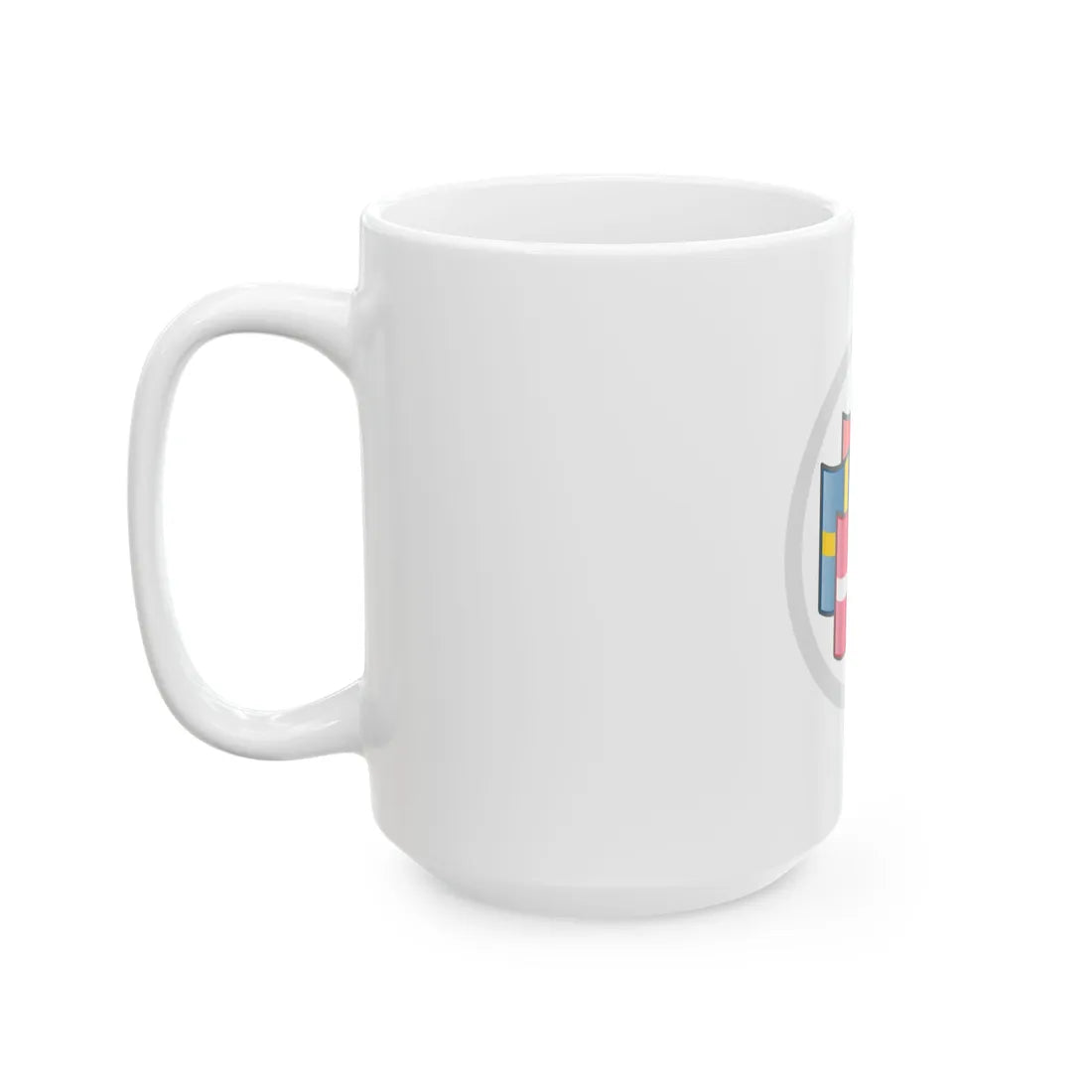 HS Skand (Denmark) White Coffee Mug - Go Mug Yourself