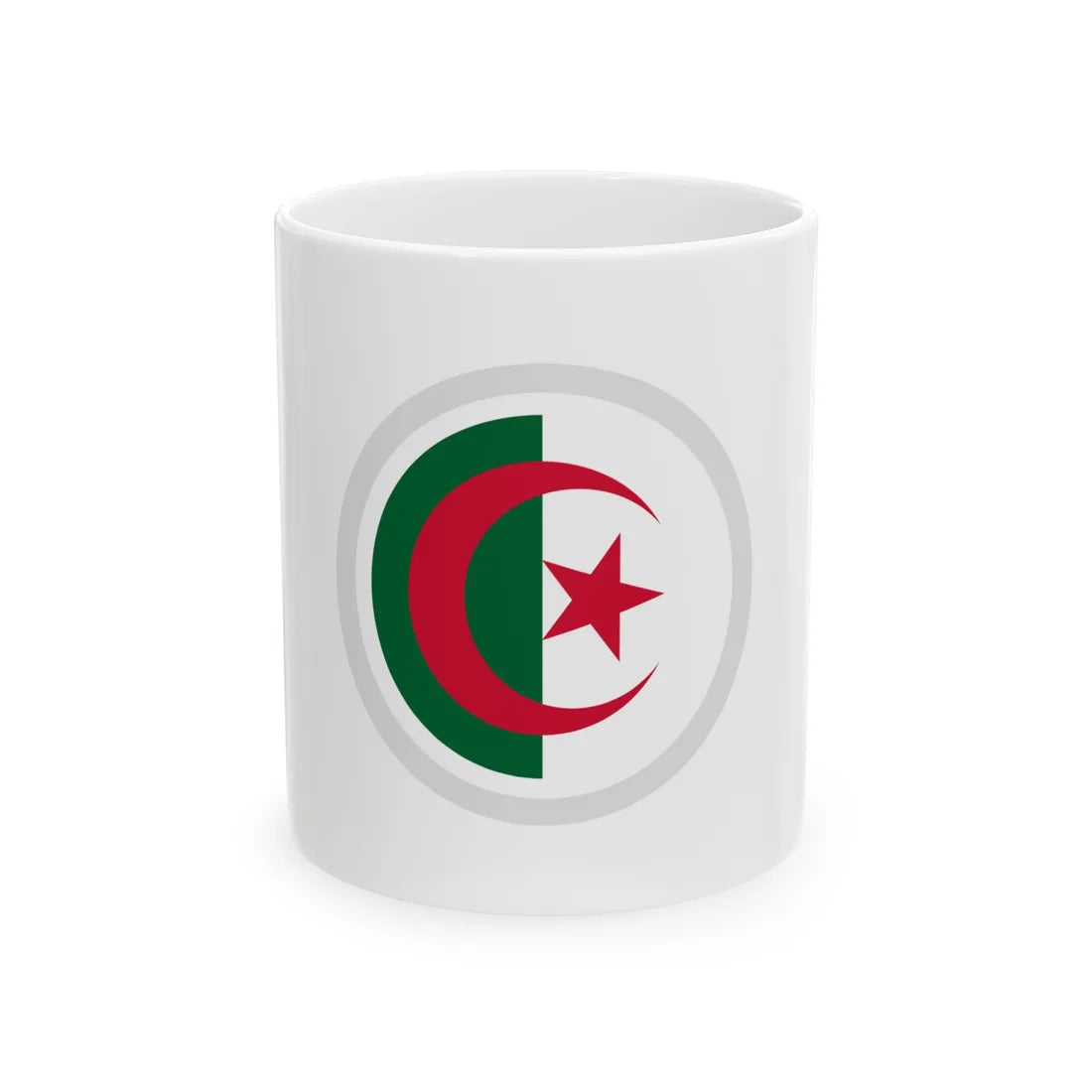 HSAlgeria (Algeria) White Coffee Mug 11oz - Go Mug Yourself