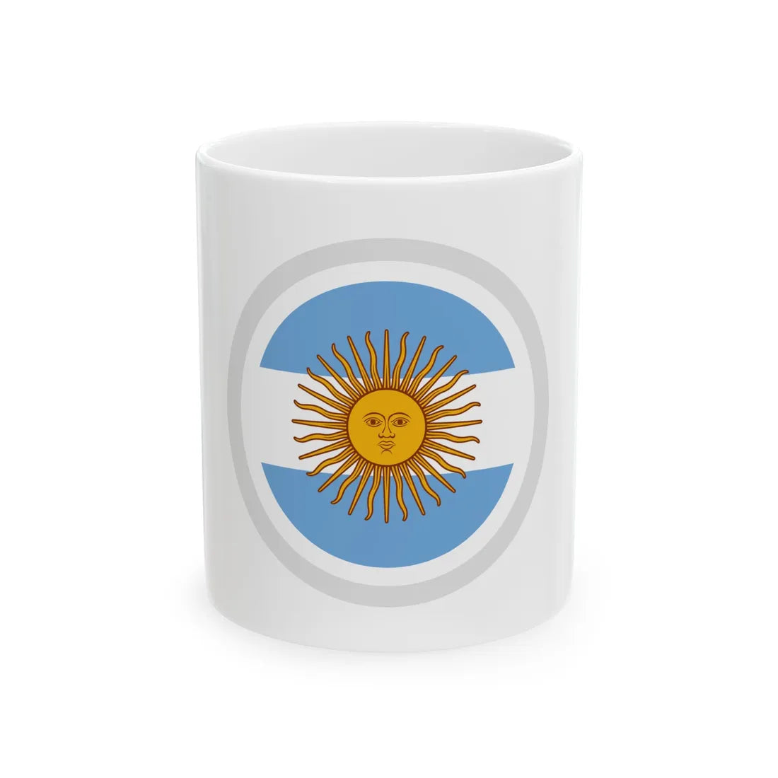 HSArgentina (Argentina) White Coffee Mug 11oz - Go Mug Yourself