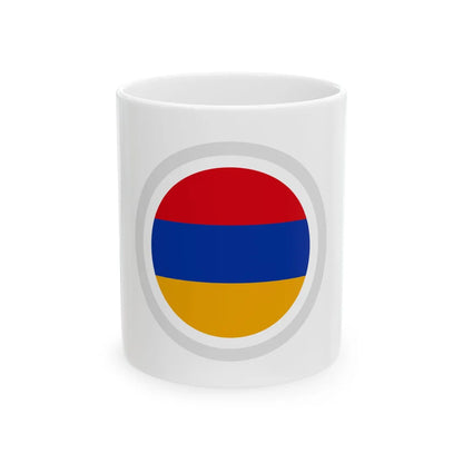 HSArmenia (Armenia) White Coffee Mug 11oz - Go Mug Yourself