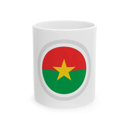 HSBurkinaFaso (Burkina Faso) White Coffee Mug 11oz - Go Mug Yourself