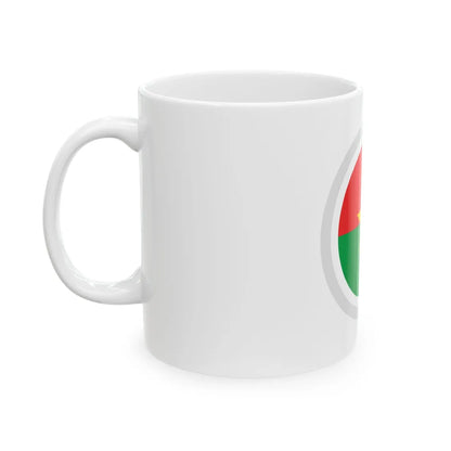 HSBurkinaFaso (Burkina Faso) White Coffee Mug - Go Mug Yourself