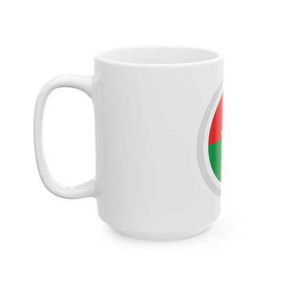 HSBurkinaFaso (Burkina Faso) White Coffee Mug - Go Mug Yourself