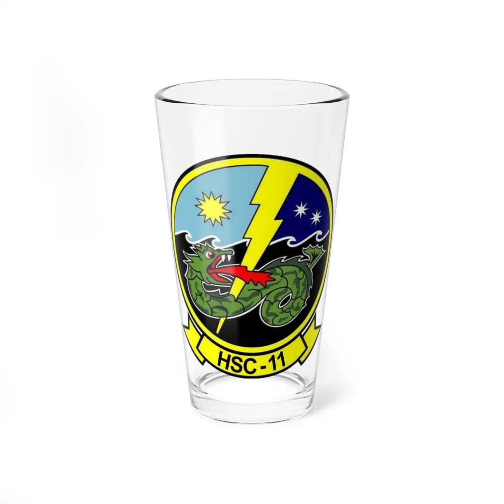 HSC 11 Helicopter Sea Combat Squadron 11 (U.S. Navy) Pint Glass 16oz-16oz-Go Mug Yourself