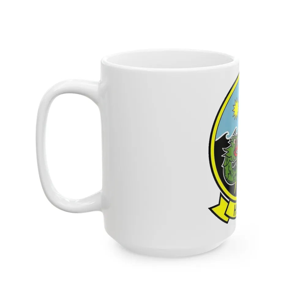 HSC 11 Helicopter Sea Combat Squadron 11 (U.S. Navy) White Coffee Mug-Go Mug Yourself