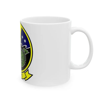 HSC 11 Helicopter Sea Combat Squadron 11 (U.S. Navy) White Coffee Mug-Go Mug Yourself