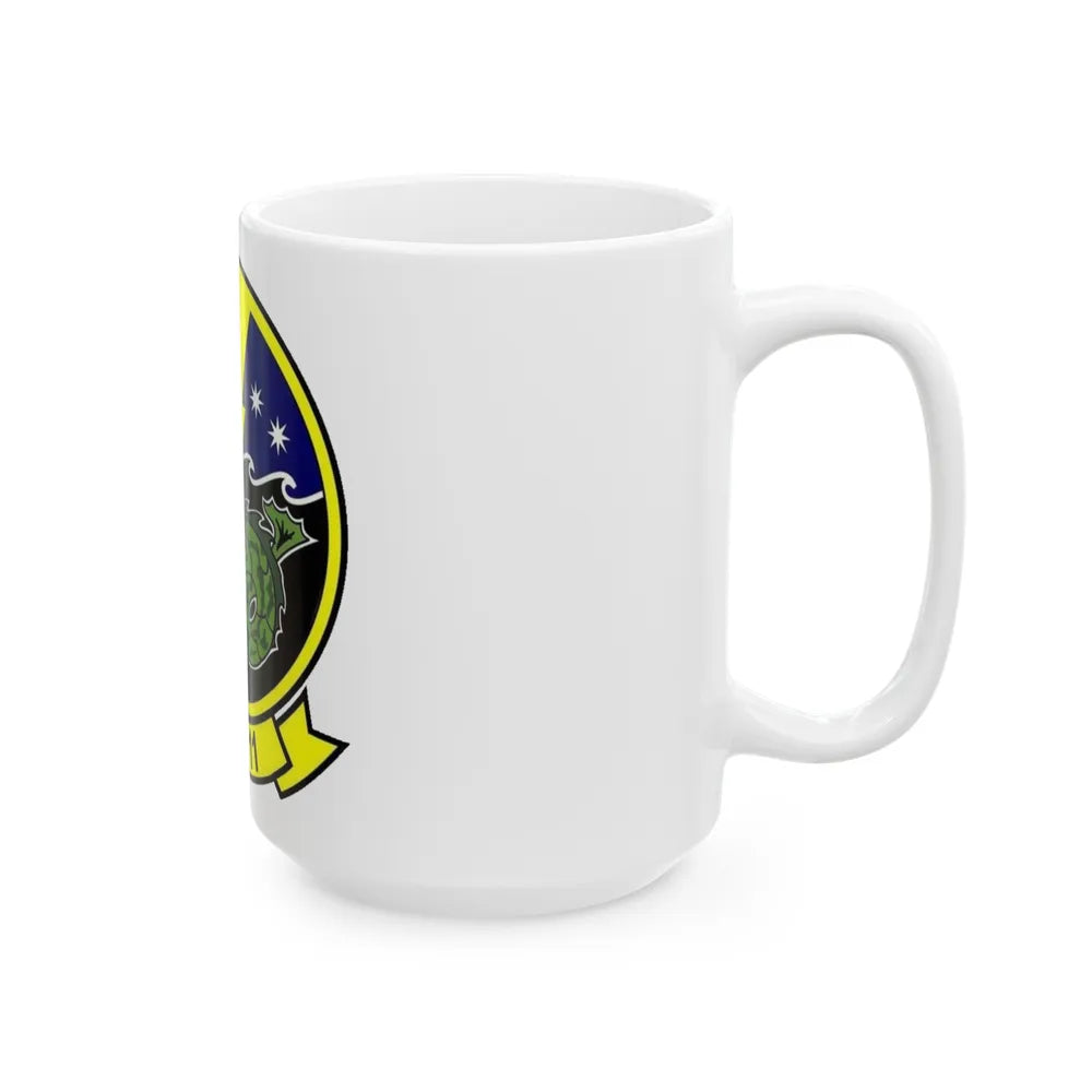 HSC 11 Helicopter Sea Combat Squadron 11 (U.S. Navy) White Coffee Mug-Go Mug Yourself