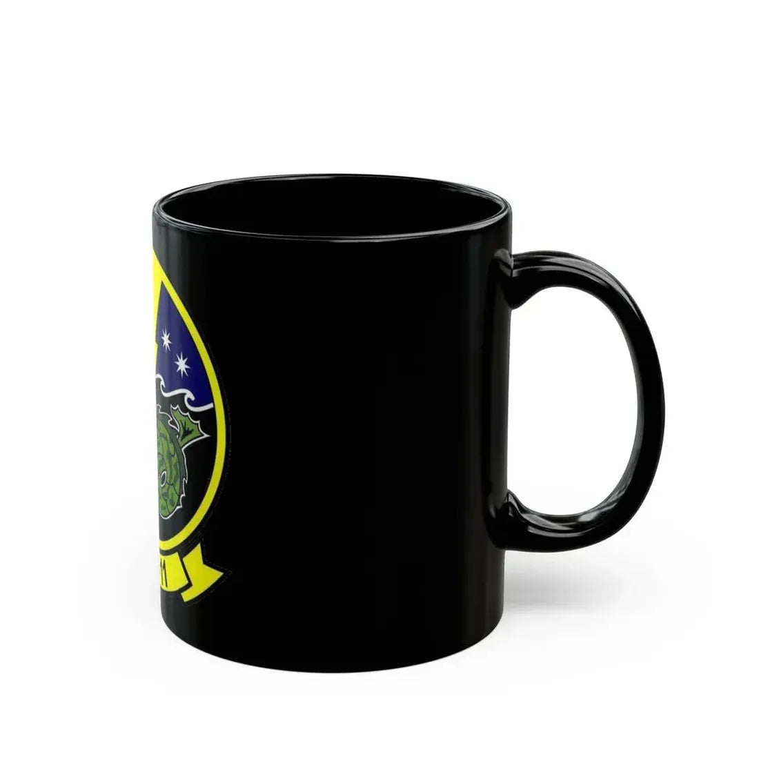 HSC 11 Helicopter Sea Combat Squadron 11 (U.S. Navy) Black Coffee Mug - Go Mug Yourself