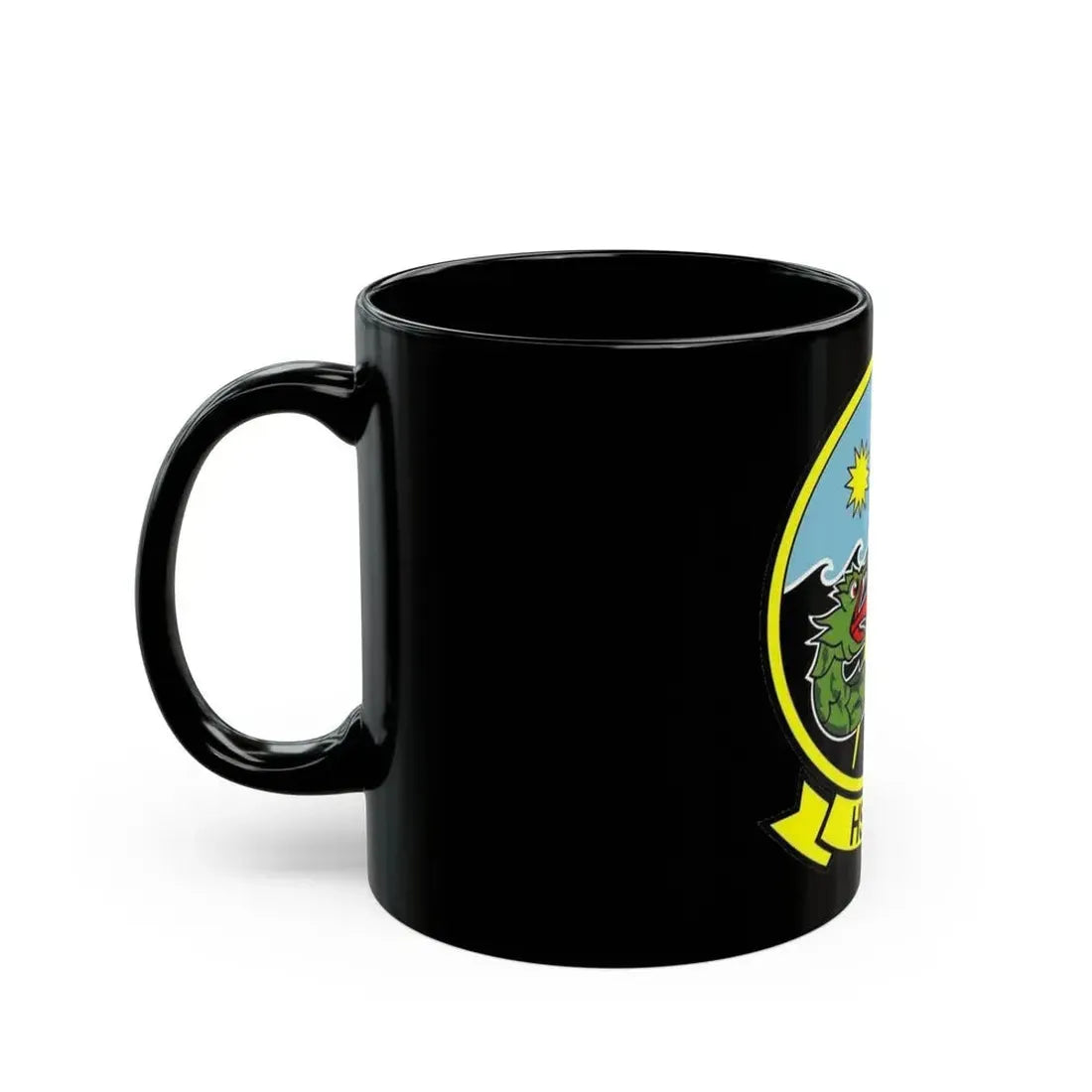 HSC 11 Helicopter Sea Combat Squadron 11 (U.S. Navy) Black Coffee Mug - Go Mug Yourself