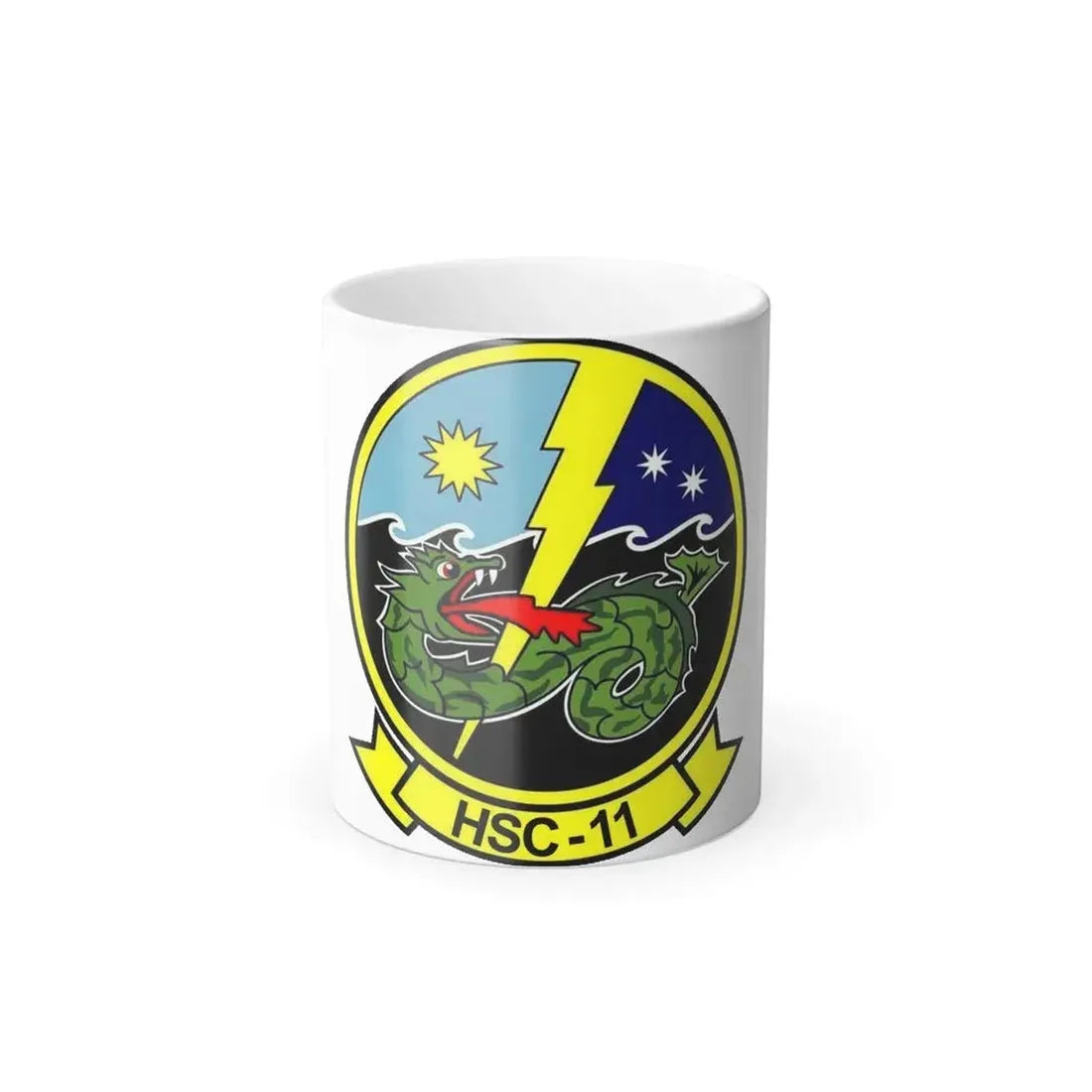 HSC 11 Helicopter Sea Combat Squadron 11 (U.S. Navy) Color Changing Mug 11oz Default Title 11oz - Go Mug Yourself