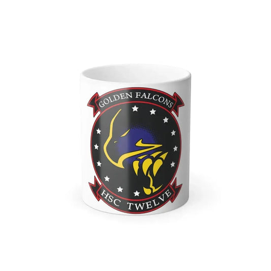 HSC 12 Golden Falcons (U.S. Navy) Color Changing Mug 11oz Default Title 11oz - Go Mug Yourself
