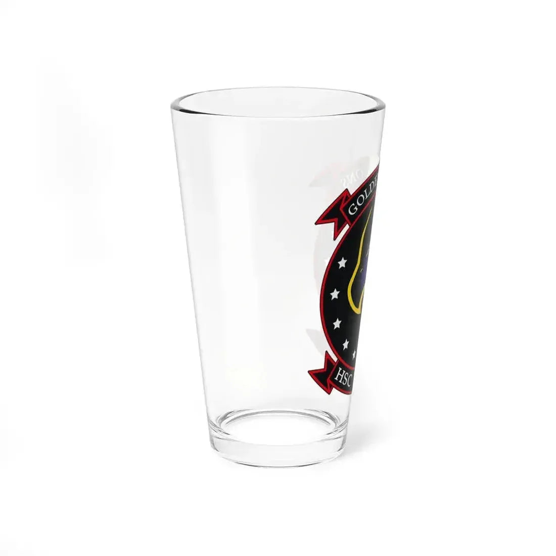 HSC 12 Golden Falcons (U.S. Navy) Pint Glass 16oz - Go Mug Yourself