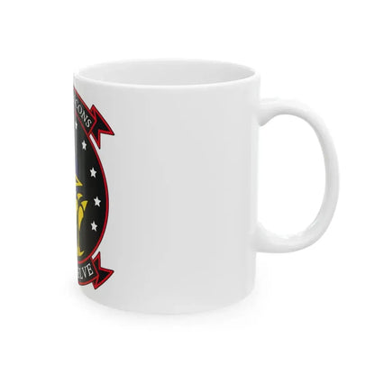 HSC 12 Golden Falcons (U.S. Navy) White Coffee Mug - Go Mug Yourself