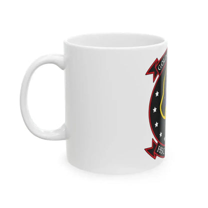 HSC 12 Golden Falcons (U.S. Navy) White Coffee Mug - Go Mug Yourself