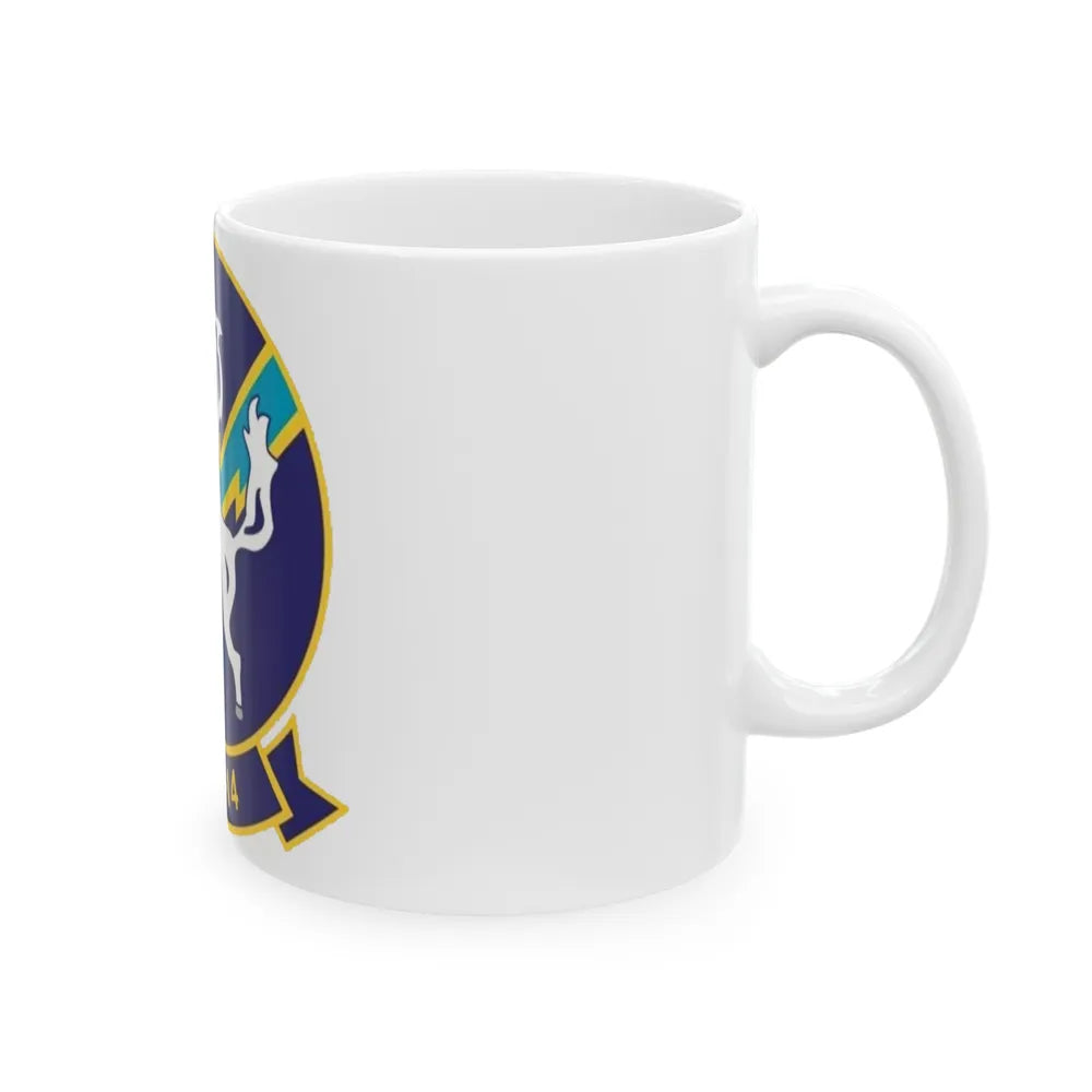 HSC 14 (U.S. Navy) White Coffee Mug-Go Mug Yourself