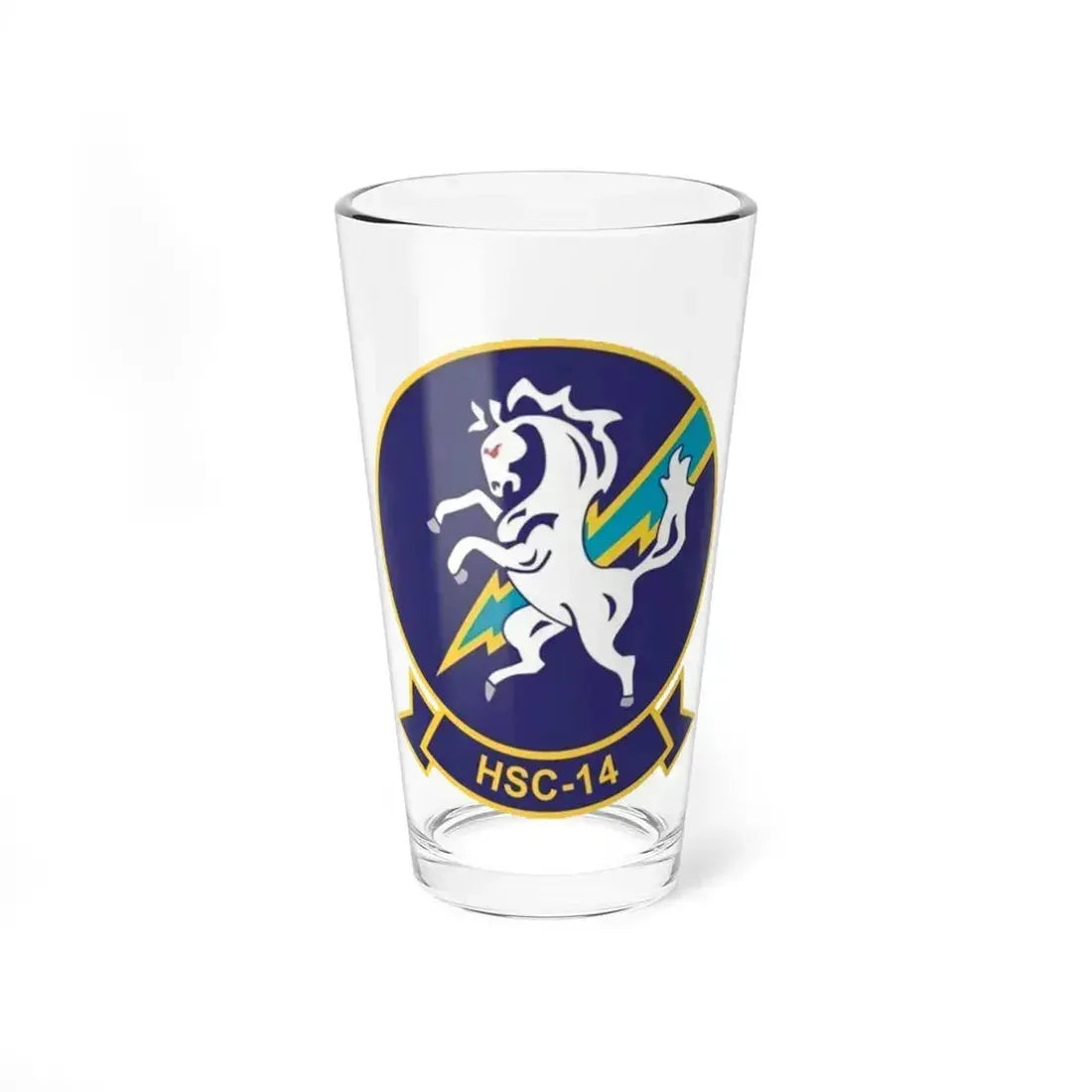 HSC 14 (U.S. Navy) Pint Glass 16oz 16oz - Go Mug Yourself