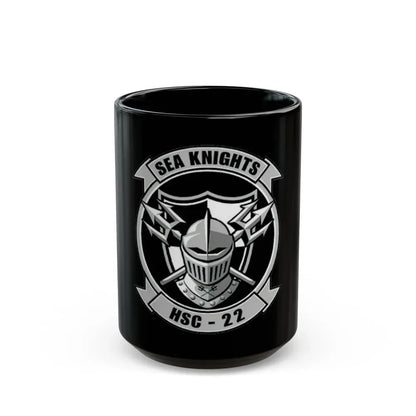 HSC 22 (U.S. Navy) Black Coffee Mug 15oz - Go Mug Yourself
