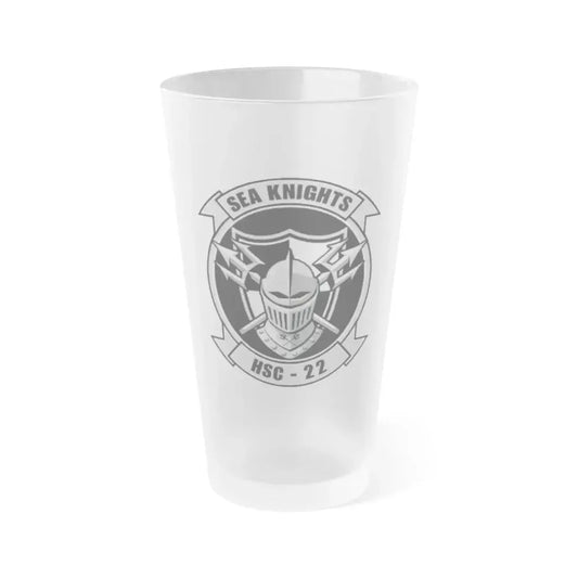 HSC 22 (U.S. Navy) Frosted Pint Glass 16oz Default Title - Go Mug Yourself