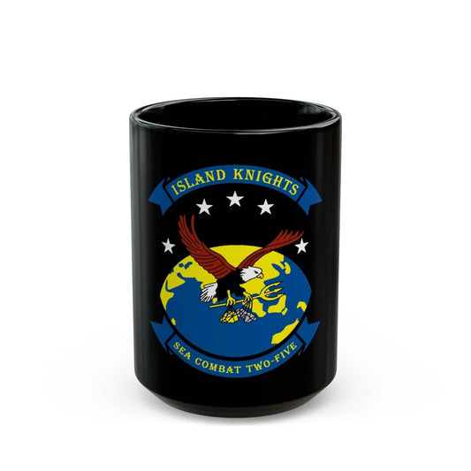 HSC 25 Island Knights 2 (U.S. Navy) Black Coffee Mug-15oz-Go Mug Yourself