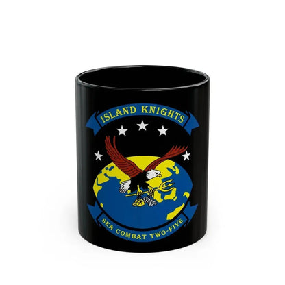 HSC 25 Island Knights 2 (U.S. Navy) Black Coffee Mug 11oz - Go Mug Yourself