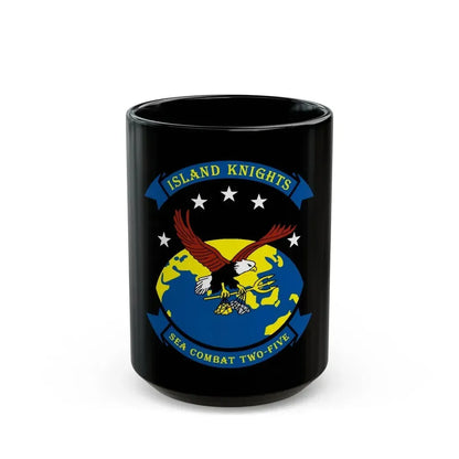 HSC 25 Island Knights 2 (U.S. Navy) Black Coffee Mug 15oz - Go Mug Yourself