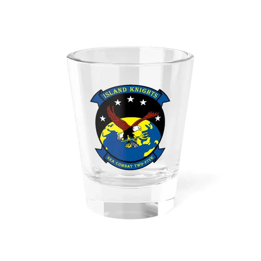 HSC 25 Island Knights 2 (U.S. Navy) Shot Glass 1.5oz 1.5oz - Go Mug Yourself